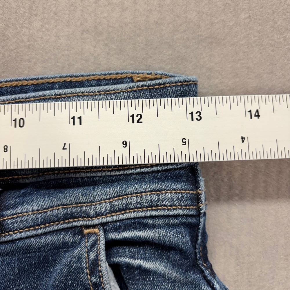 American Eagle Flare Jeans Womens 2 Blue Super High-Rise Next Level Stretch - Picture 8 of 11